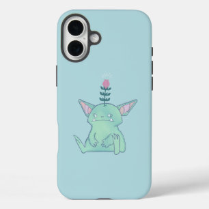 Gerald der Kobold Süßes mürrisches Fantasie-Wese iPhone 16 Plus Hülle