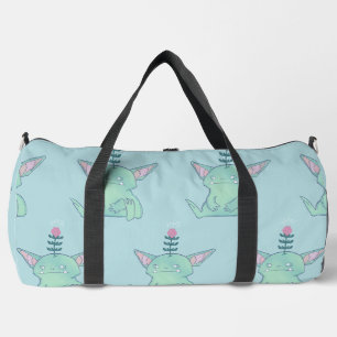 Gerald der Kobold   Süßes mürrisches Fantasie-Wese Duffle Bag