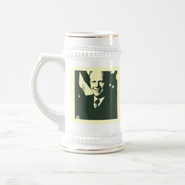 Gerald Ford Bierglas (Links)