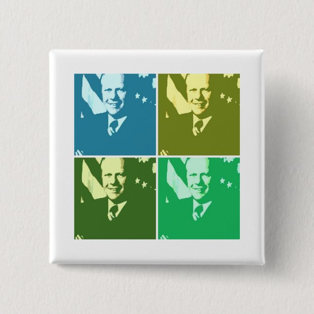 Gerald Ford Button (Vorderseite)