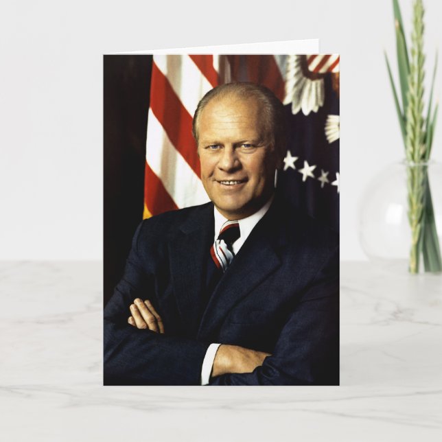 Gerald Ford Karte (Vorderseite)