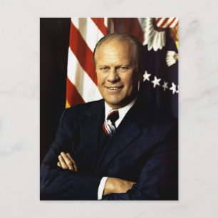 Gerald Ford Postkarte