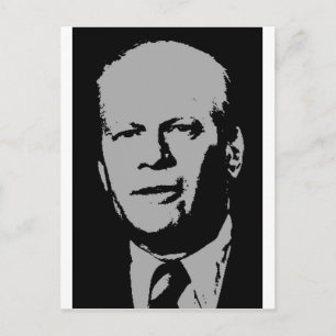 Gerald Ford Postkarte