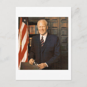 Gerald Ford Postkarte