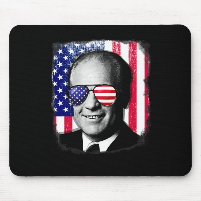 Gerald Ford US Flag 4. Juli Mousepad (Vorne)