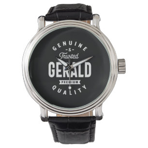Gerald Personalisiert Name Birthday Armbanduhr