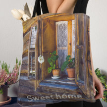 Geranium Blume am Fenster