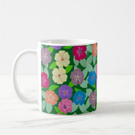 Geranium Blume Kaffee Tasse
