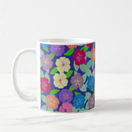 Geranium Blume Kaffee Tasse