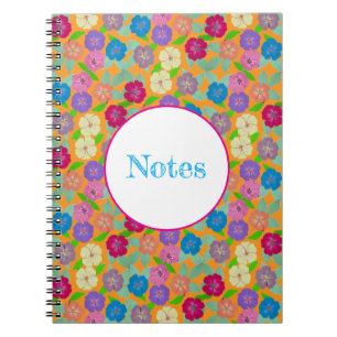 Geranium-Blume Notizblock