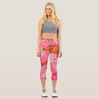 Geranium - die Blume heilt das aurische Feld Capri Leggings