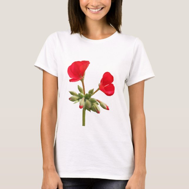 Geranium Tee Shirt (Vorderseite)
