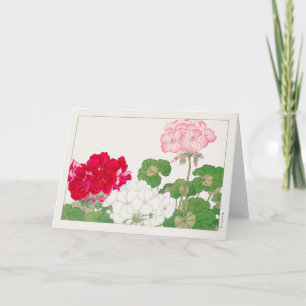 Geranium von Tanigami Konan Karte