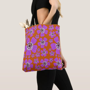 Geranium Wallichianum Design Tasche