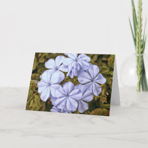 Geranium Wreath Scripture Card Psalm 36:10 Karte