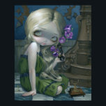 Geraniums ART PRINT Magie Realismus Pop Surrealism Poster<br><div class="desc">Einer meiner Favoriten, ein ganz besonderes Stück für mich. Dieses Gemälde hat eine surreal traumhafte Qualität. Ein Mädchen in einem zerbröckelnden, aber prächtigen Herrenhaus antwortet auf ein antikes Telefon, aus dem Geranien sprießen. Inspiriert durch eine Zeile im Song "Glass Hotel" von Robyn Hitchcock. Das Original-Acrylgemälde ist VERKAUFT, Drucke & Leinwand...</div>