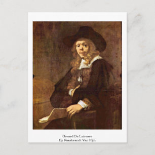 Gerard de Lairesse von Rembrandt Van Rijn Postkarte