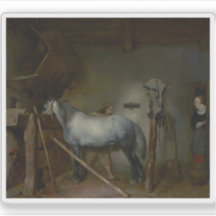 Gerard ter Borch - Pferdestall