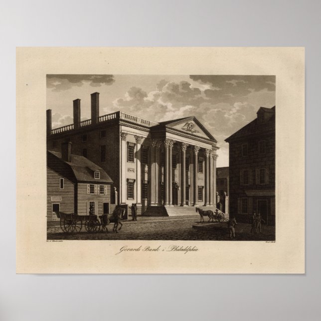 Gerards Bank in Philadelphia Poster (Vorne)