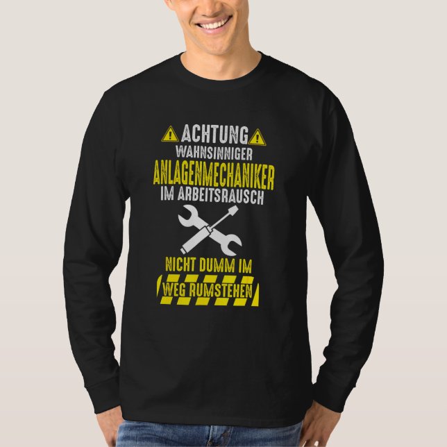 Geräte-Systemmechanik Heizgerätehersteller T-Shirt (Vorderseite)