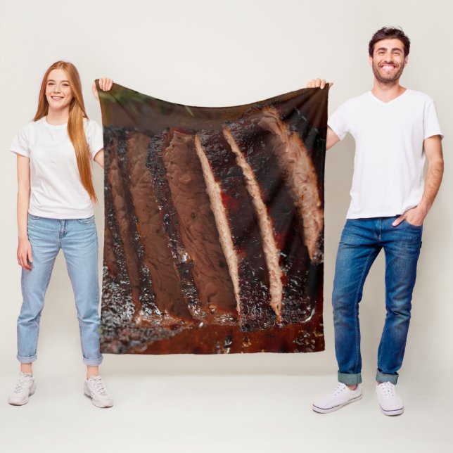 Gerauchtes Brisket-Fleece-Decke Fleecedecke (Beispiel)