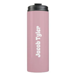 Geräumige Elegance - Falsche Rose anpassbar Thermosbecher