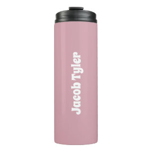 Geräumige Elegance - Falsche Rose anpassbar Thermosbecher
