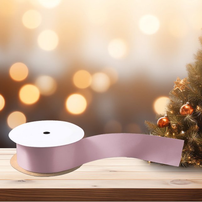 Geräumige Elegance - Solid Misty Rose Satinband (Von Creator hochgeladen)