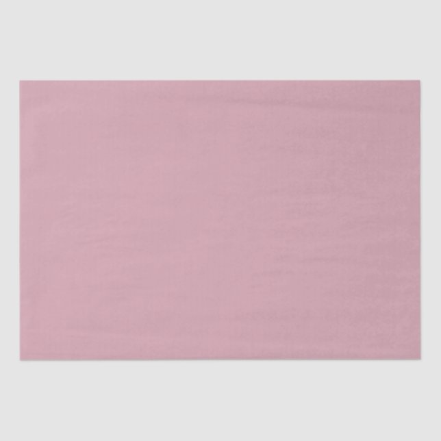 Geräumige Elegance - Solid Misty Rose Seidenpapier (Vorderseite)