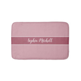 Geräumige Eleganz - Falsche Rose Name Bath Mat Badematte