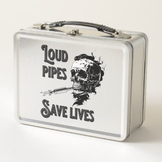 Geräumige Rohre rette Leben Metall Brotdose