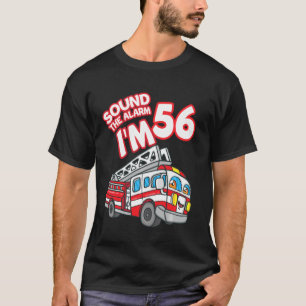 Geräusch der Alarm I M 56 Motor Feuerwehrmann 56 t T-Shirt