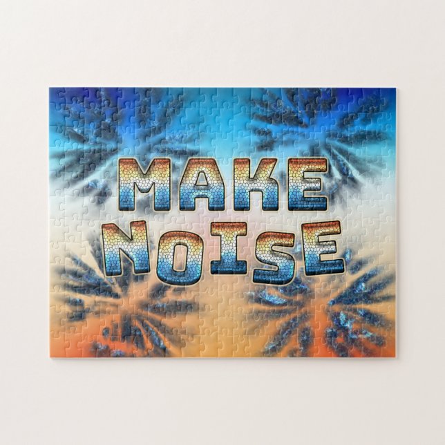 Geräusch machen puzzle (Horizontal)