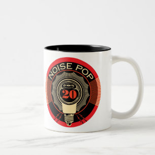 Geräusch-Pop 20 Zweifarbige Tasse