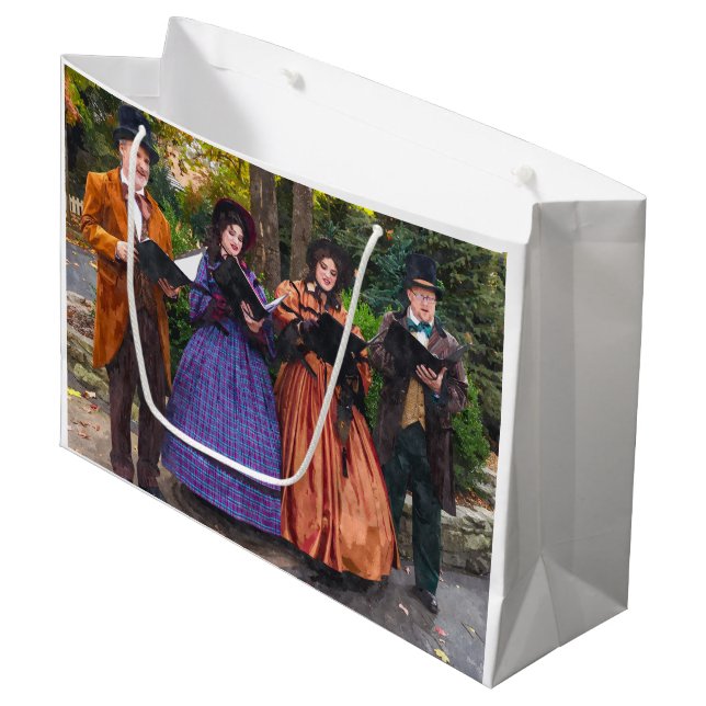 Geräusch von Karolern Große Geschenktüte (Vorderseite Schrägansicht)