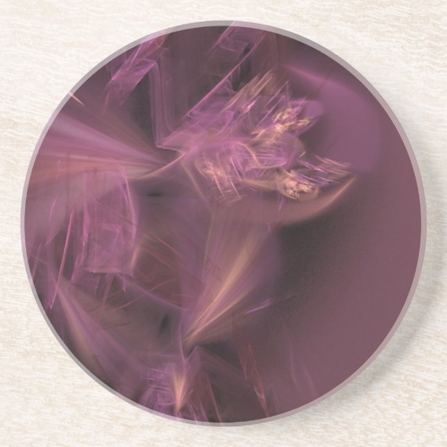 Geräusche in Burgunder Getränkeuntersetzer (Vorne)