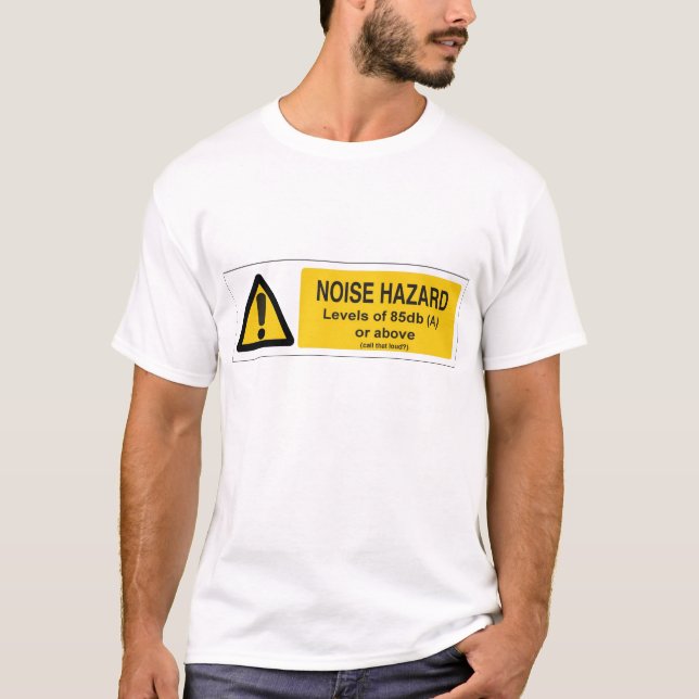 Geräuschgefahr T-Shirt (Vorderseite)