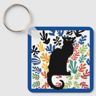 Gerbe von Matisse, Cat Art Parody, Schlüsselanhänger