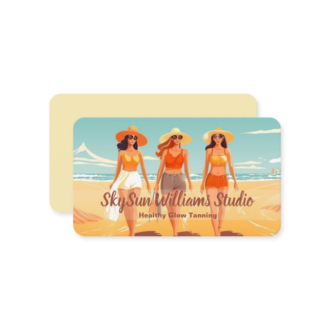 Gerben Visitenkarte (Vorderseite/Rückseite Beispiel)