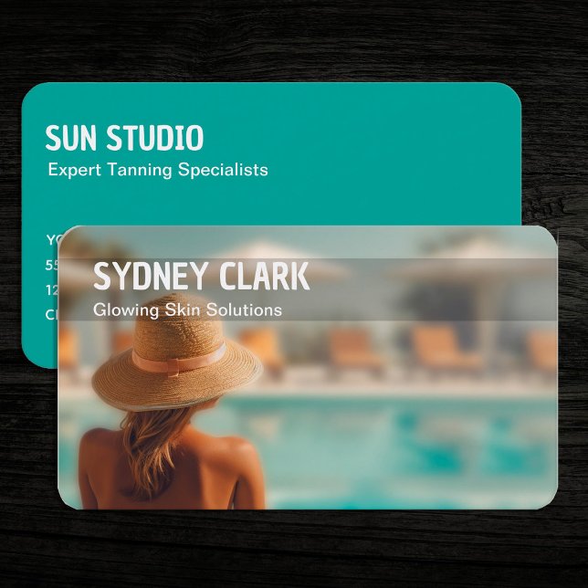 Gerben Visitenkarte (Tanning Business Cards)