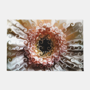 GERBERA-BLUME FUßMATTE