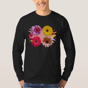 Gerbera-Blumen Gänseblümchen Gerberas Gänseblümche T-Shirt