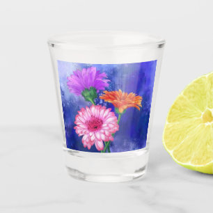 Gerbera Daisies Shot Glass Schnapsglas