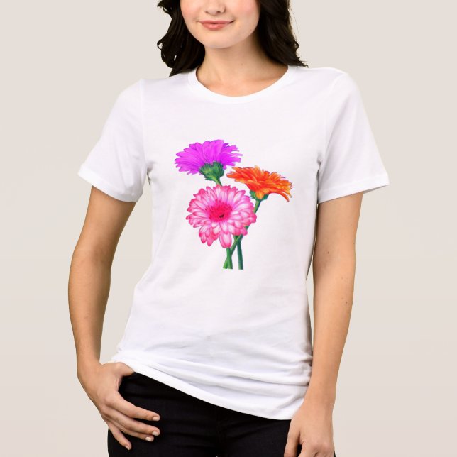 Gerbera Daisies T - Shirt (Vorderseite)