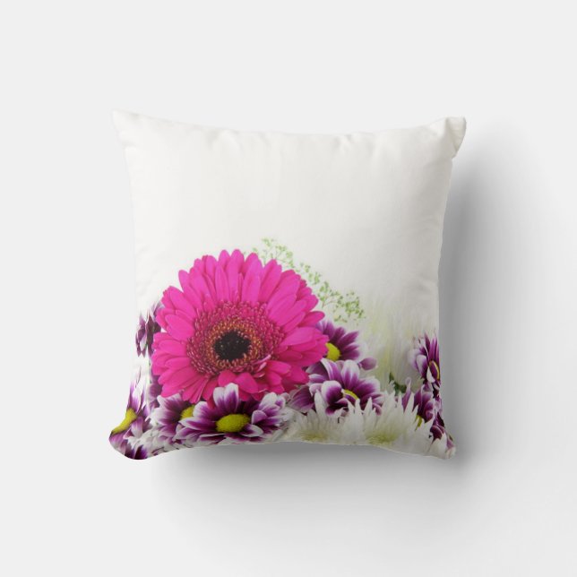 Gerbera Daisy American MoJo Pillow Kissen (Vorderseite)