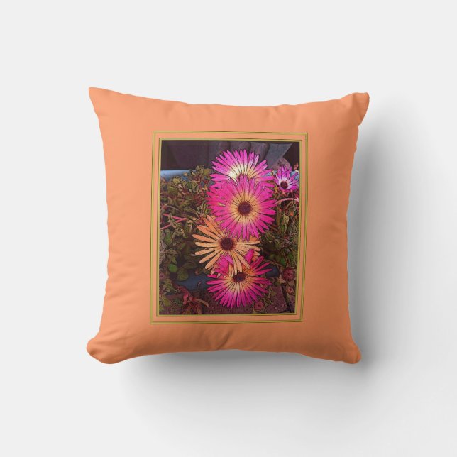 Gerbera Daisy American MoJo Pillows Kissen (Vorderseite)