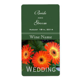 Gerbera daisy Blume Blumenwein Hochzeitswein