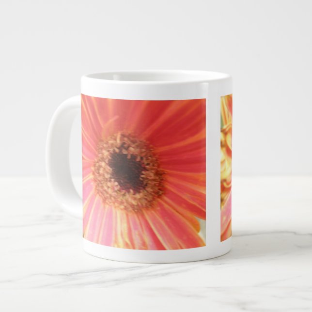 Gerbera Daisy Blume Tasse (Vorderseite Links)