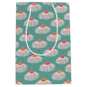 Gerbera Daisy Floral pattern Mittlere Geschenktüte