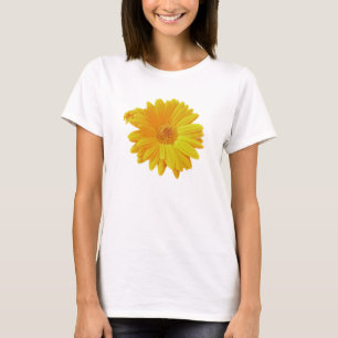 Gerbera Daisy (Gerbera hybrida) - Gelb T-Shirt